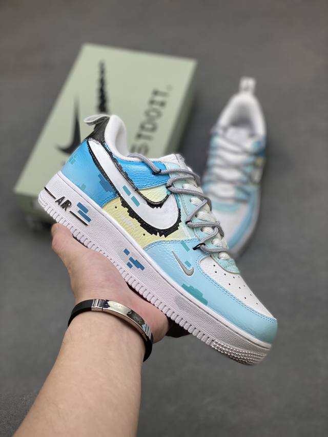 海外限量发售！公司级Nike Air Force 1 '07 Low 空军一号低帮 运动鞋 休闲鞋 折边针车 工艺难度大 原楦头原纸板 原装鞋盒 定制五金配件