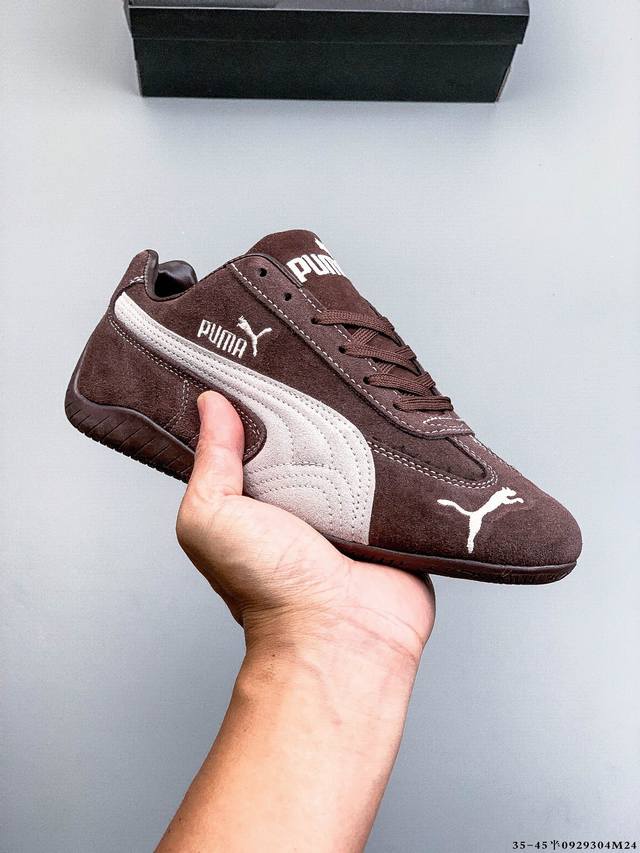 puma Speedcat The Open Yy彪马 防滑耐磨时尚运动休闲鞋 支持侧踏时的踏步工作 即使在健身房等使用环境中也能确保透气性 像吸盘一样的设计是