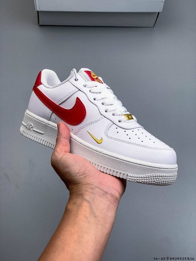 二层真标！耐克Nike Air Force 1 Low 空军一号低帮经典百搭休闲板鞋 0929525X16