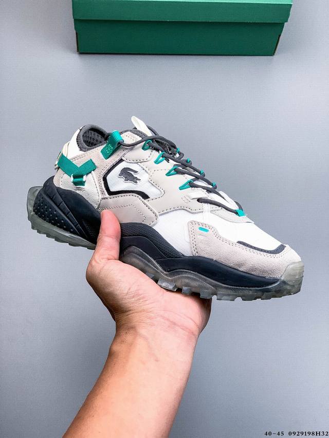 Lacoste法国鳄鱼L-Guard Breaker户外休闲时尚运动鞋 0930198H32