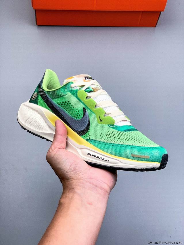 公司级！耐克Nike Air Zoom pegasus 41 登月新款透气缓震跑鞋 pegasus 41 Gtx 使用 Reactx 中底平台， 配备了由所谓的
