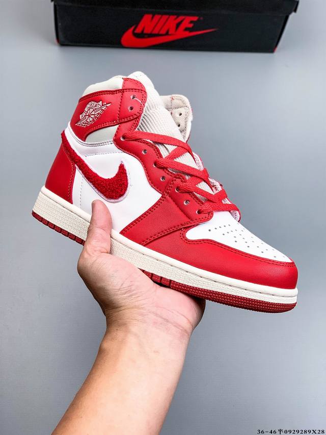 头层真标！耐克Nike Air Jordan 1 Aj1乔丹一代高帮复古文化休闲运动篮球鞋 0929289X28