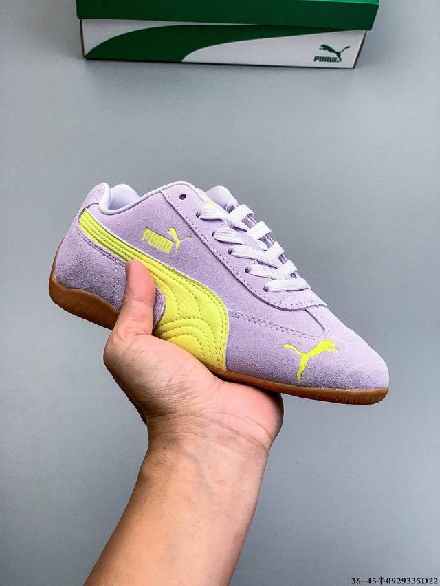 puma Speedcat The Open Yy彪马 防滑耐磨时尚运动休闲鞋 支持侧踏时的踏步工作 即使在健身房等使用环境中也能确保透气性 像吸盘一样的设计是