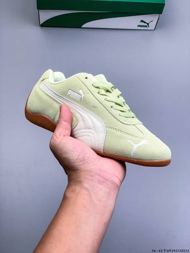 puma Speedcat The Open Yy彪马 防滑耐磨时尚运动休闲鞋 支持侧踏时的踏步工作 即使在健身房等使用环境中也能确保透气性 像吸盘一样的设计是
