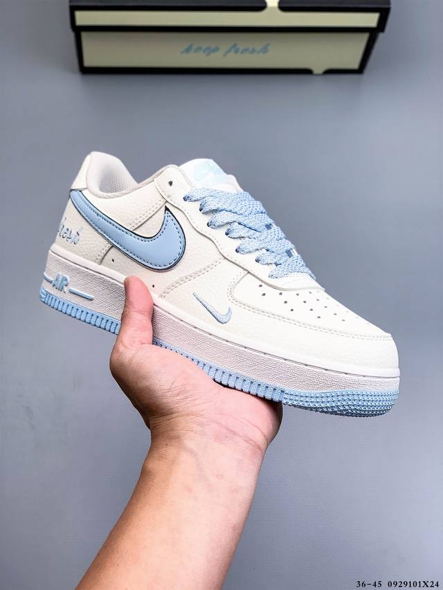 二层真标！耐克Nike Air Force 1 Low 空军一号低帮经典百搭休闲板鞋 0929101X24
