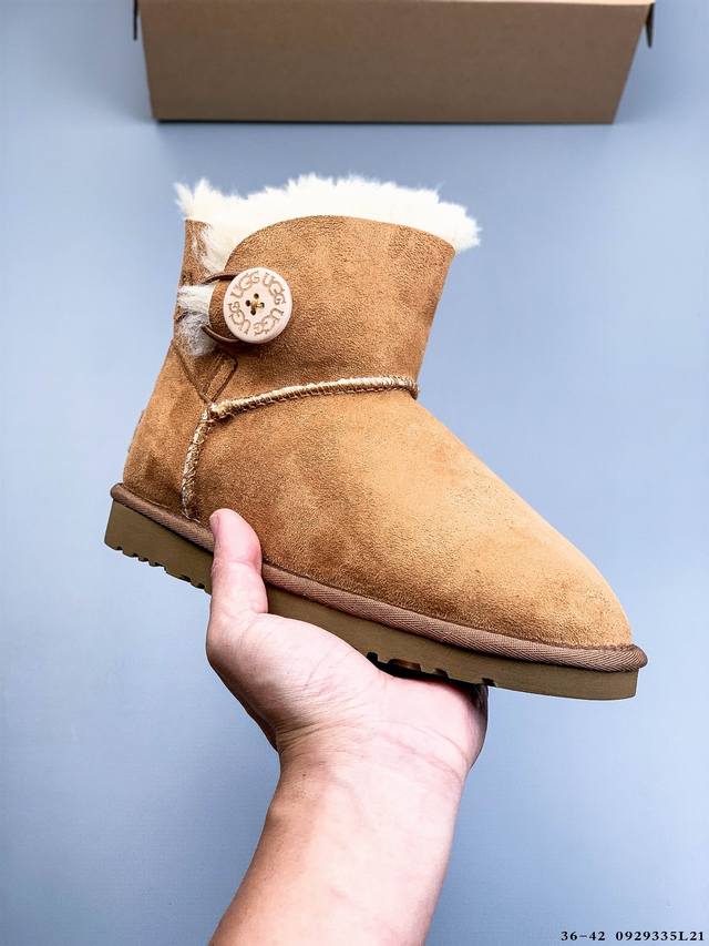 Ugg W Classic Ultra Mini Ii 2.0乌尔特拉系列经典14Cm中筒加绒休闲百搭靴子 0929335L21