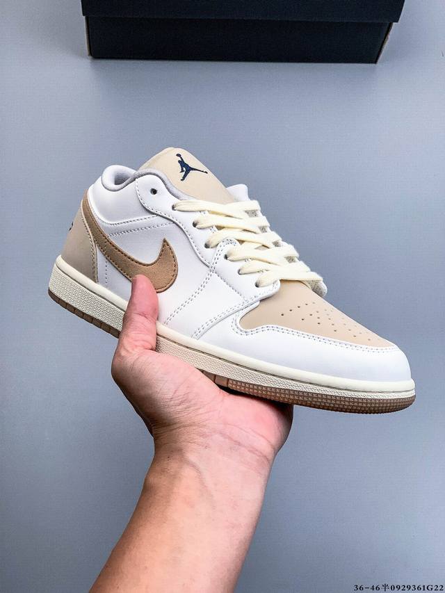 公司级！耐克Nike Air Jordan Low 1 乔1低帮经典休闲鞋 0929361G22