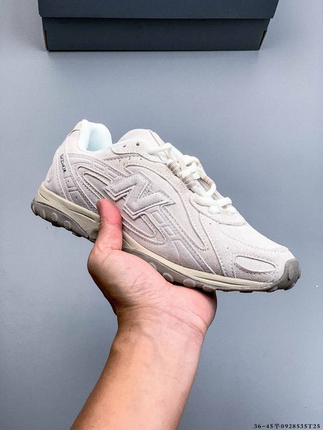 New Balance 新百伦204 系列 复古休闲运动百搭老爹跑步鞋 #采用猪巴革组合网织鞋面材质 #3层组合底模精密开发 #中底嵌入碳板缓震及后跟嵌入Tpu