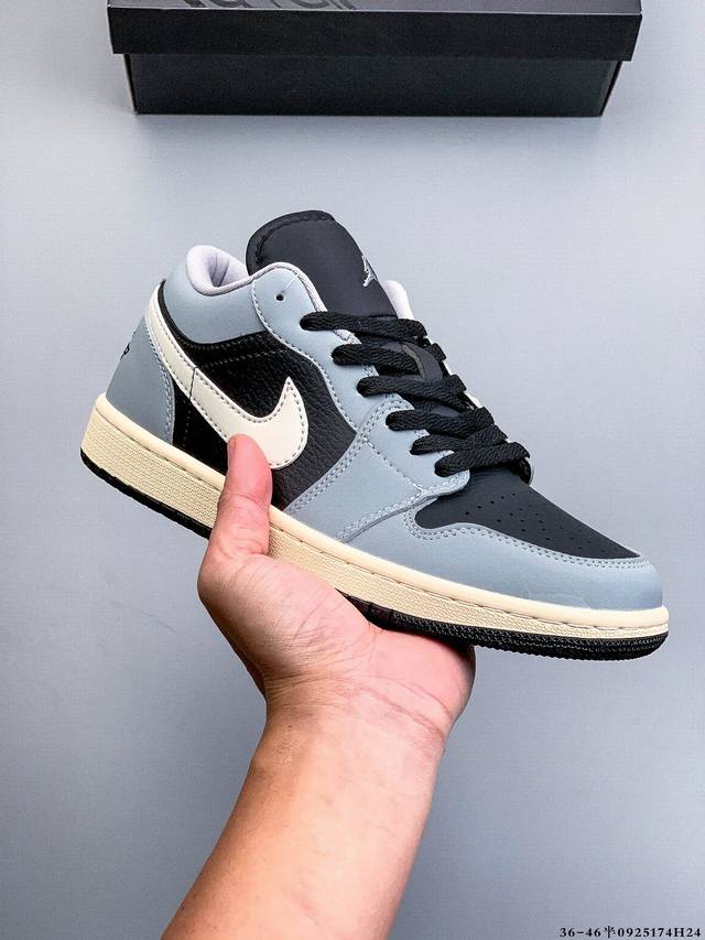 公司级！耐克Nike Air Jordan Low 1 乔1低帮经典休闲鞋 0925174H24