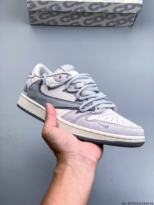 特价！耐克Nike Air Jordan 1 Low Aj1乔1 低帮潮流缓运动休闲板鞋。Aj1 低帮拼接 完美版型真头层牛皮# 内置缓震气垫 原鞋开模 拒绝公