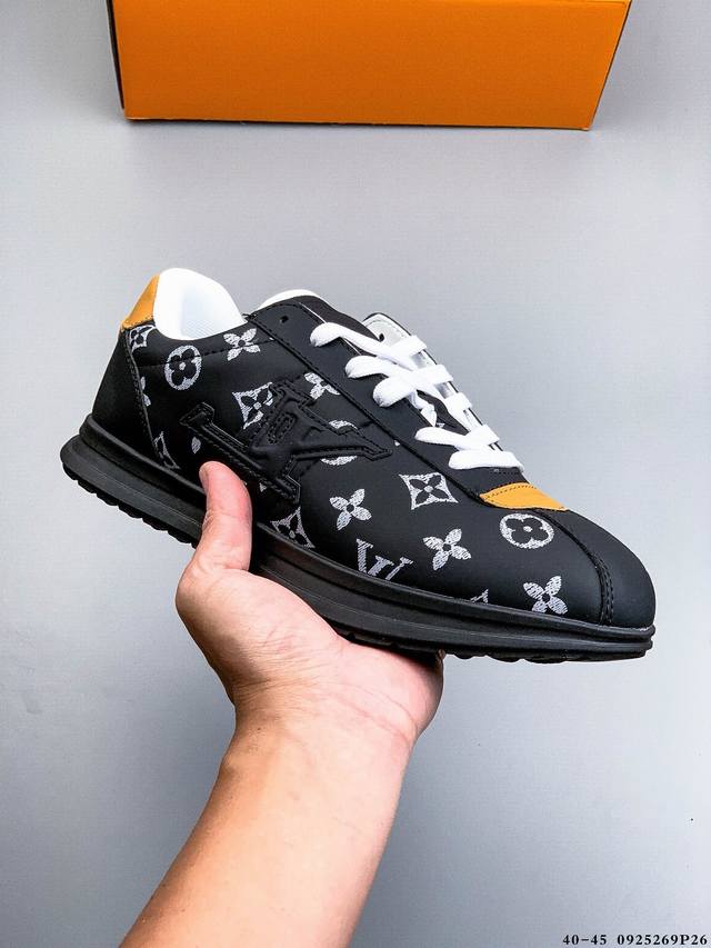 180 路易威登Louis Vuitton X Nigo 联名款运动鞋 Buttersoft Fw25 圆头系带 低帮 生活休闲鞋 阿甘鞋 路易威登 Louis