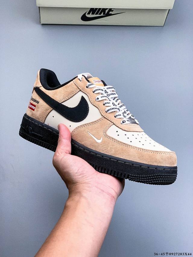 纯原版本 原楦数据纸版，采用硬质优质皮革鞋面材质，内置全掌Air Sole气垫。耐克 Nike Air Force 1 Low 空军一号低帮经典百搭休闲运动板鞋