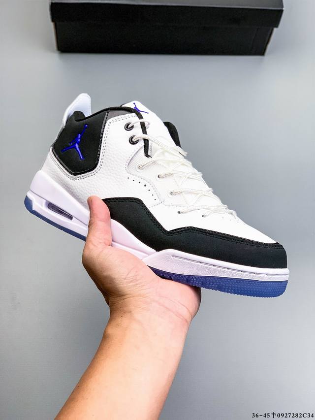 公司级！Air Jordan Courtside 23 简版Aj3小藤原浩运动篮球鞋 0927282C34