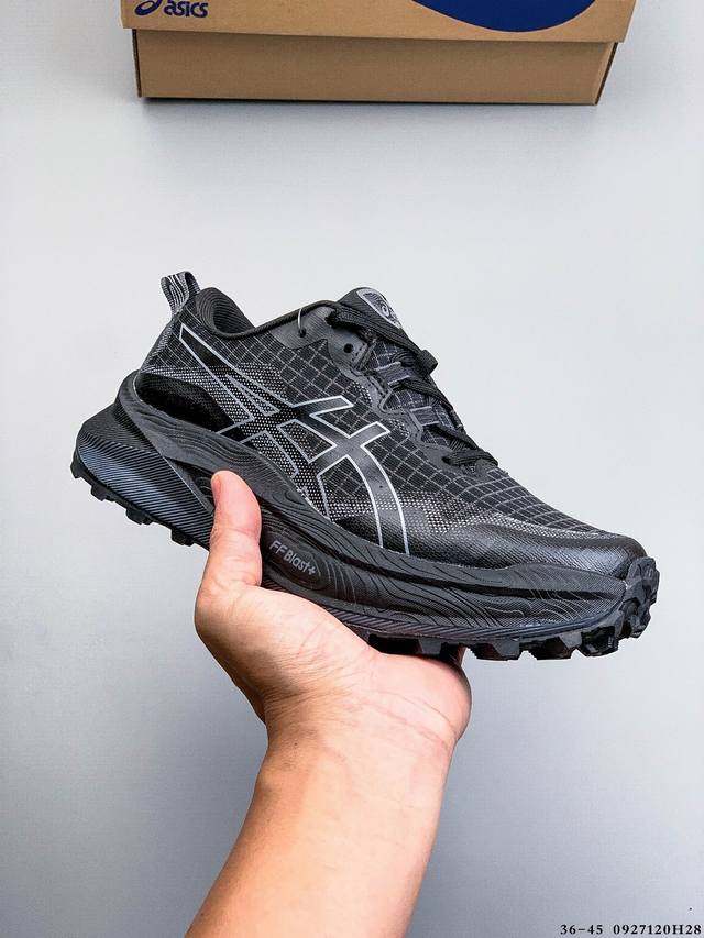 公司级！Asics Gel-Trabuco Max 3 亚瑟士 网面透气 耐磨 越野跑步鞋 这双鞋的外观设计超级吸引人 简约大气 色彩搭配也很时尚 Asics亚