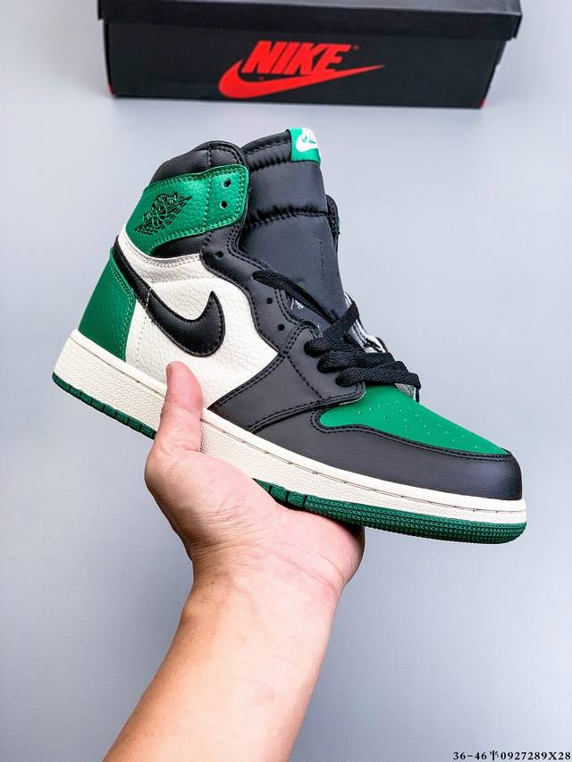 头层真标！耐克Nike Air Jordan 1 Aj1乔丹一代高帮复古文化休闲运动篮球鞋 0927289X28