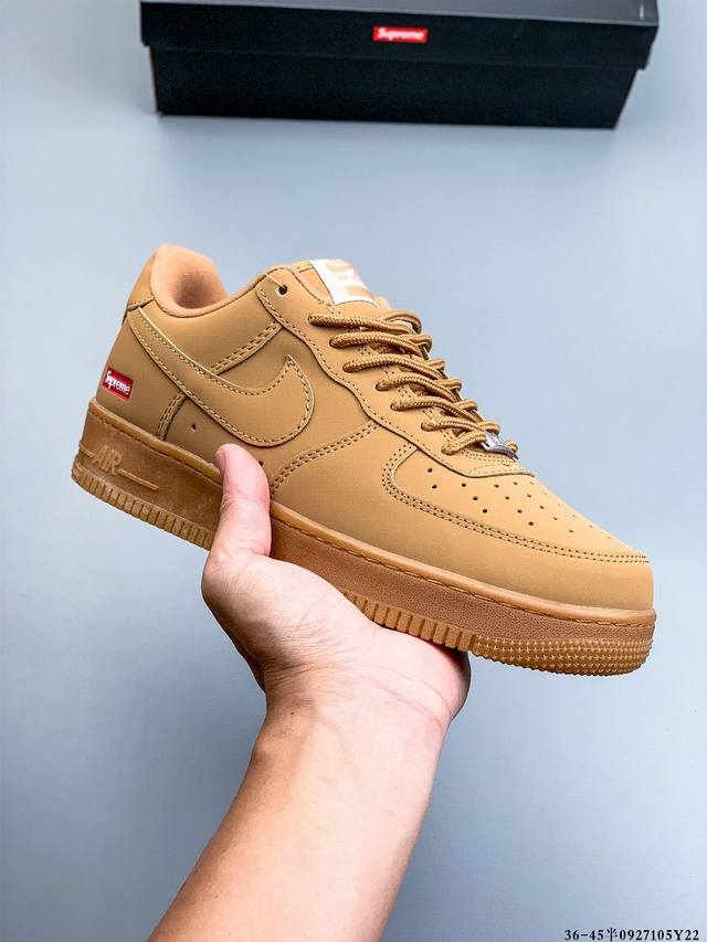 二层真标！耐克Nike Air Force 1 Low 空军一号低帮经典百搭休闲板鞋 0927105Y22