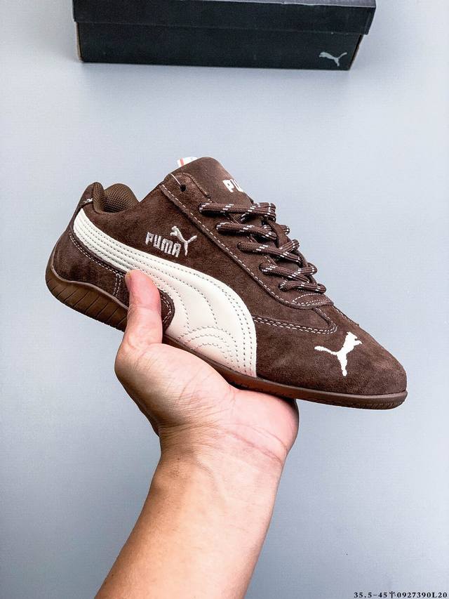 puma Speedcat The Open Yy彪马 防滑耐磨时尚运动休闲鞋 支持侧踏时的踏步工作 即使在健身房等使用环境中也能确保透气性 像吸盘一样的设计是