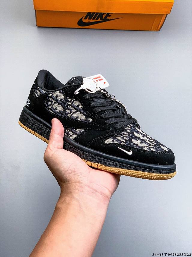 公司级！耐克Nike Air Jordan Low 1 乔1低帮经典休闲板鞋 0928283X22