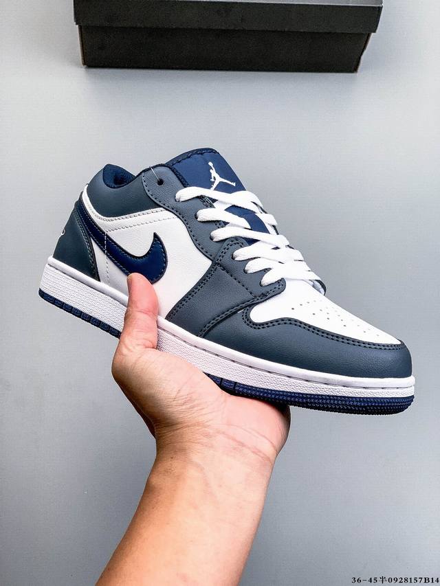 耐克Nike Air Jordan Low 1 乔1低帮经典休闲板鞋 0928157B14