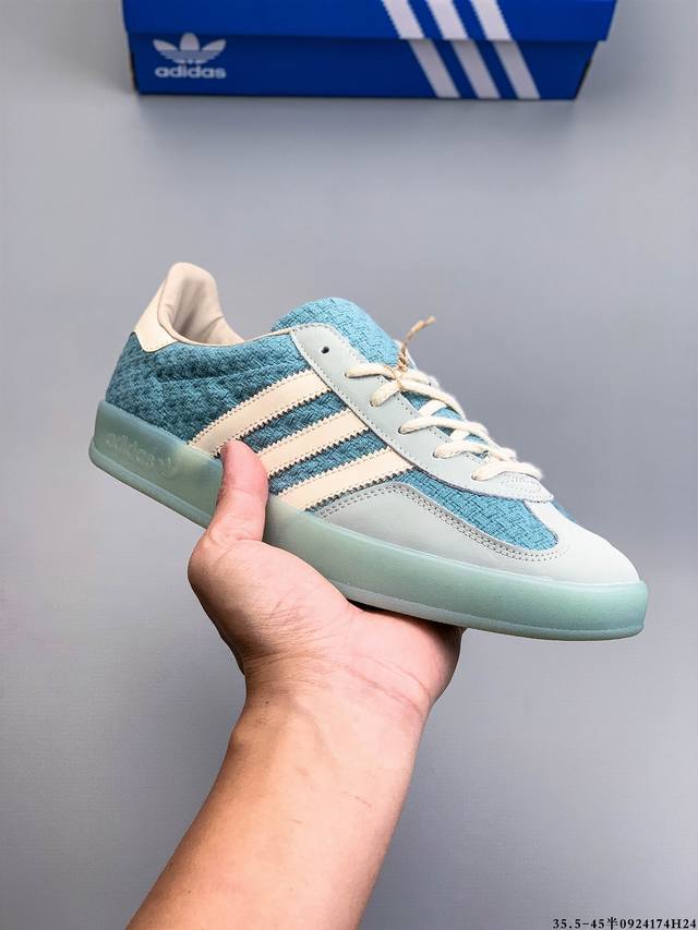 真标半码！阿迪达斯Adidas Gazelle 低帮复古百搭休闲运动板鞋 0924174H24