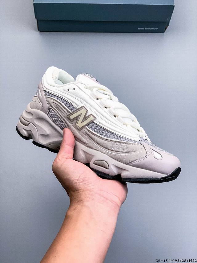 原楦原纸版开发版型#小红书穿搭款式，Nb新百伦New Balance 0 系列低帮复古老爹风休闲运动跑步鞋 0924284H22