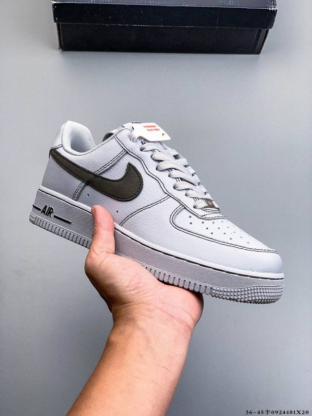 二层真标！耐克Nike Air Force 1 Low 空军一号低帮经典百搭休闲板鞋 0924481X20