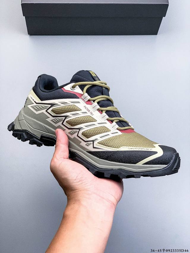 公司级！凯乐石Kailas 远征5 Flt 舒适简约经典登山 防滑耐磨防水 低帮 徒步鞋 采用Vibram橡胶大底 超强地面咬合力稳走复杂路况 具备Flt内靴