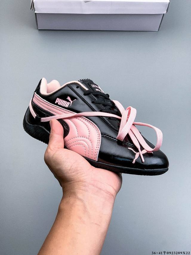 公司级！puma Speedcat The Open Yy彪马 防滑耐磨时尚运动休闲鞋 支持侧踏时的踏步工作 即使在健身房等使用环境中也能确保透气性 像吸盘一样