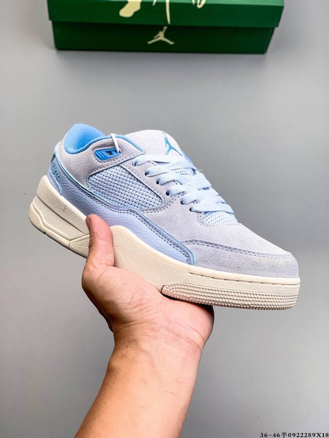 Jordan Flight Court Sp “Tela” 2025新款百搭滑板鞋 Jordan Brand 首度携手 Who Decides War 联合创始