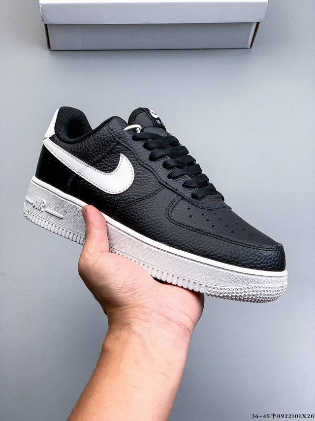 二层真标！耐克Nike Air Force 1 Low 空军一号低帮经典百搭休闲板鞋 0922101X20
