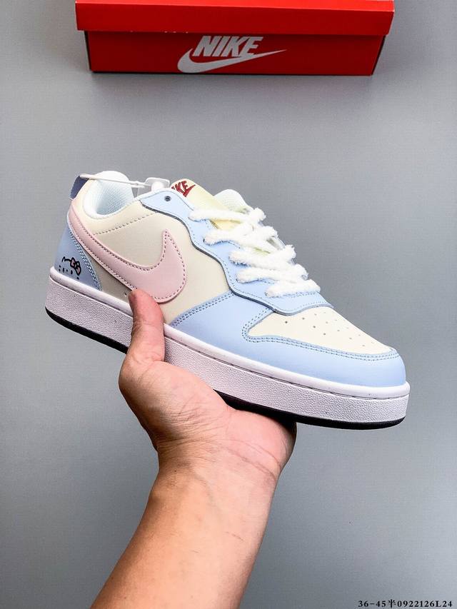 耐克 Nike Court Borough Low 低帮百搭休闲运动鞋 0922126L24