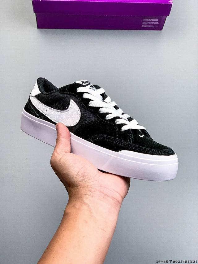 Nike Sb Zoom pogo plus 耐克 运动透气轻便运动板鞋 经典网布 橡胶鞋底 包裹感很强 适合日常通勤穿搭 0922481X21