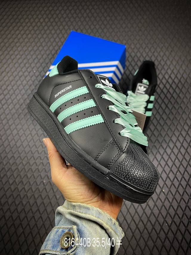 B Adidas Originals Superstar Ii Jr6985 贝壳头休闲板鞋 尺码：35 36 36.5 37.5 38 38.5 39 40