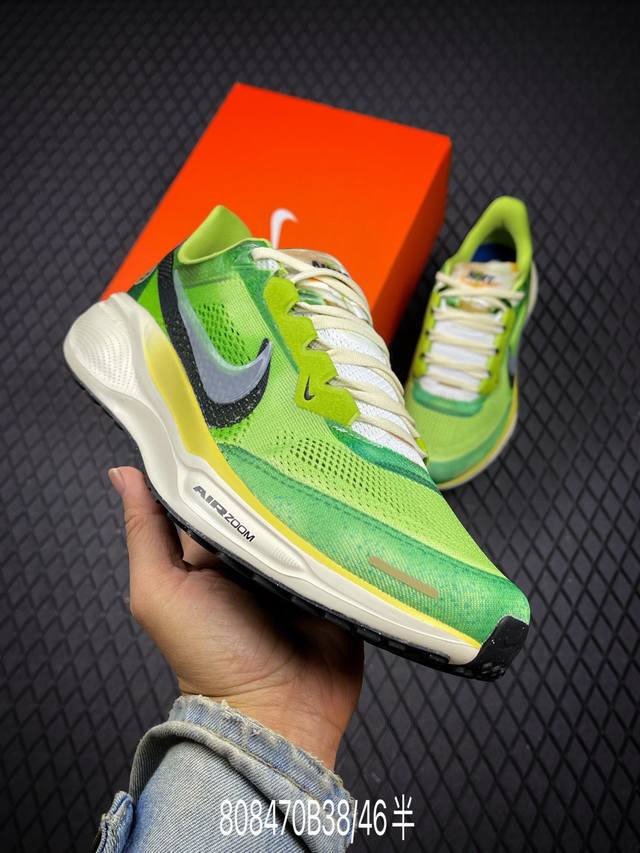 B Nike Air Zoom pegasus 41 Fk 耐克网面透气轻便耐磨跑鞋 #鞋面采用网布、织物、橡塑材料等多种材料拼接，出色支撑效果，缔造稳固脚感，