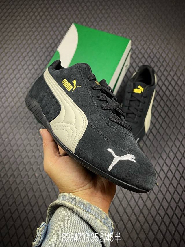 B puma Speedcat Og 百搭单品 公司级 彪马 puma Speedcat Og 舒适运动 防滑轻便 低帮 生活休闲鞋 男女款运动休闲鞋达人推荐新