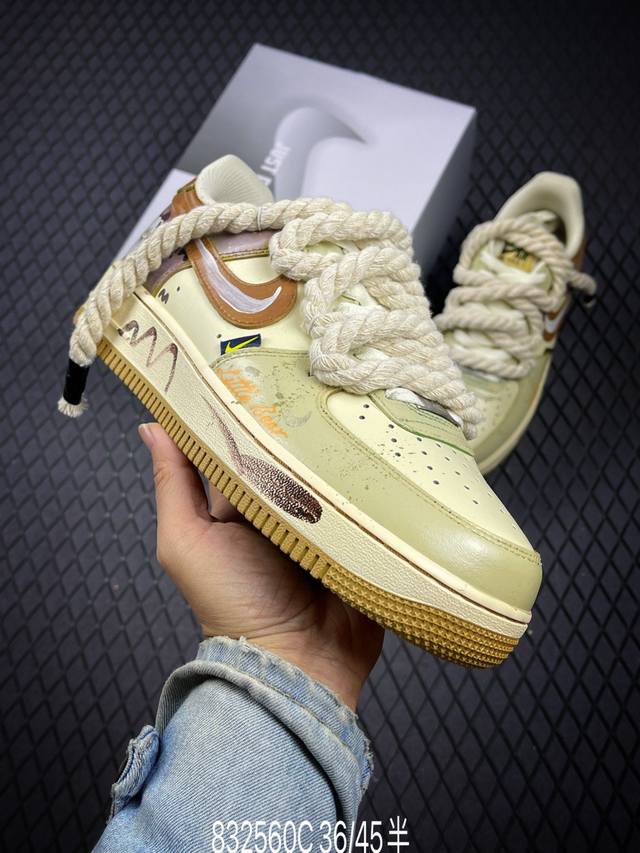C 公司级Nike Air Force 1‘07 原楦头原纸板 打造纯正低帮空军版型 专注外贸渠道 全掌内置蜂窝气垫 原盒配件 原厂中底钢印、拉帮完美 货号:D