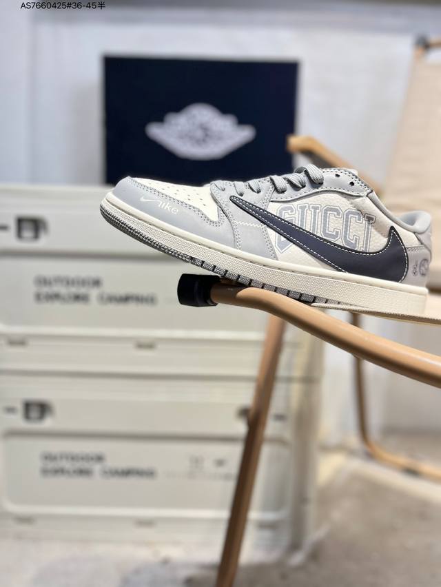纯原大厂# 乔丹Air Jordan 1 Low Aj1低帮系列篮球鞋 官方同步配色 原装级产物 #拒绝公底 立体鞋型 细节完美 高清洁度Ld2025 As76