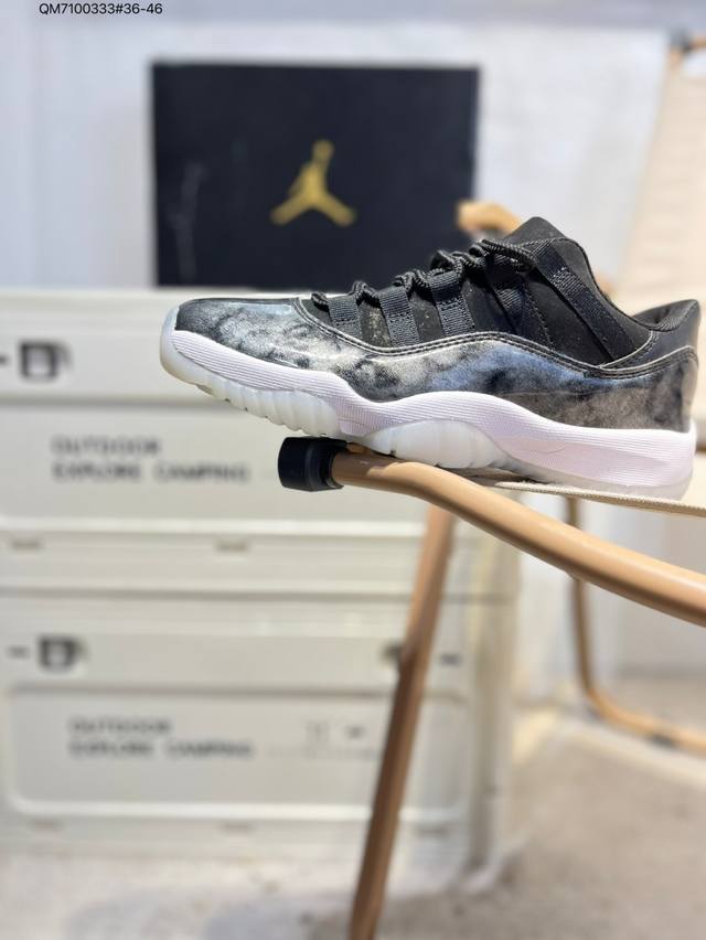 Air Jordan 11 Retro Low Concord Aj11代迈克尔 乔丹运动文化篮球鞋528895 Qm7 333#36-46