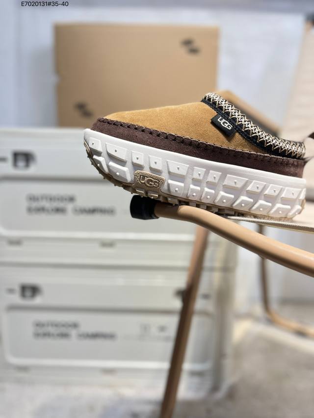 原2Xx版本 开学季福利特价Ugg 明星同款 春夏新款 轮胎底休闲鞋 W Venture Daze Slide 答应我 春夏也要接着穿Ugg哦 青柠气泡色轻松拿