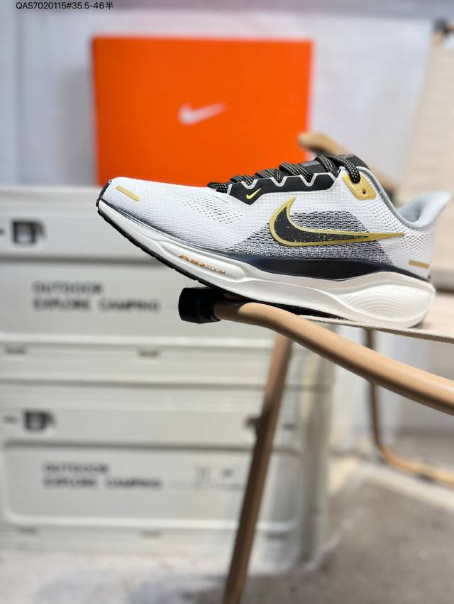 Nk Air Zoom pegasus 41 登月跑鞋 登月41代超轻网面跑步鞋 脚跟区域营造出色舒适度，而在鞋底部分，搭载全掌型Zoom Air配置耐克网面透