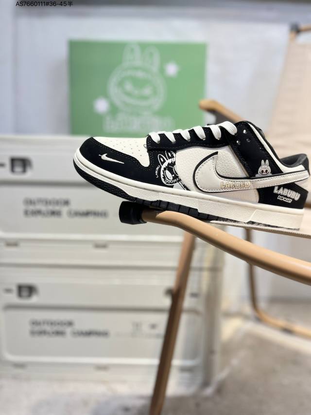 拉布布 X Nike Sb Dunk Low 大厂出品 极力推荐 新配色 原装头层材料 独家版型蒸餾加工 帶來的是更好的视觉和脚感体验 大厂纯原品质出货 清洁度