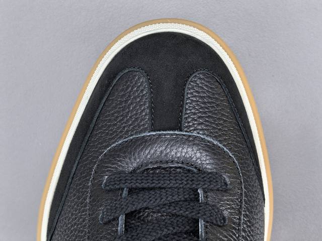 渠道优势 ！ 外贸版Loro piana Loro piana Tennis Walk 麂皮 圆头系带 低帮 板鞋 男女同款 尺码 女鞋35 36 37 38