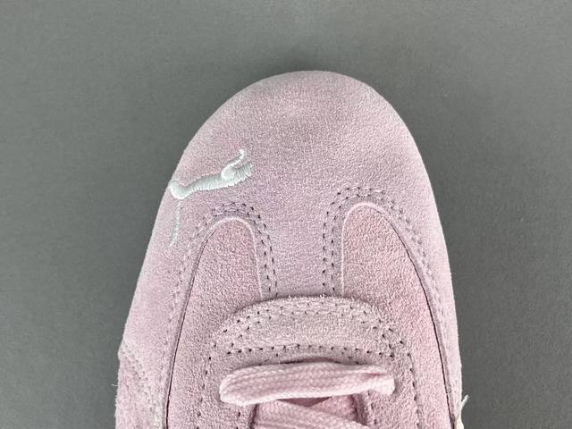 渠道优势 ！ 注意 线头剪了不退换！ G版 彪马 puma 彪马 X Balenciaga巴黎世家 Speedcat 系列 薄底鞋 牛皮绒面革 圆头做旧磨损 低