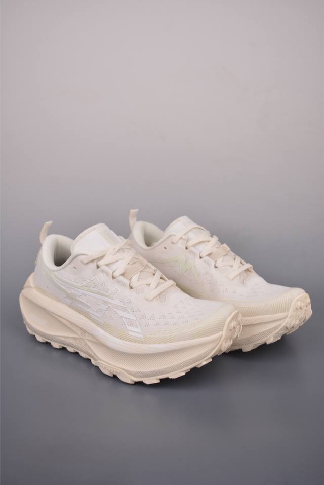 Asics Gel-Trabuco Max 4 复古亚瑟士 透气休闲鞋缓震男子耐磨跑步鞋 鞋面采用无缝线鞋面 贴合脚型 穿着舒适 中底360°环绕式Gl 提供良