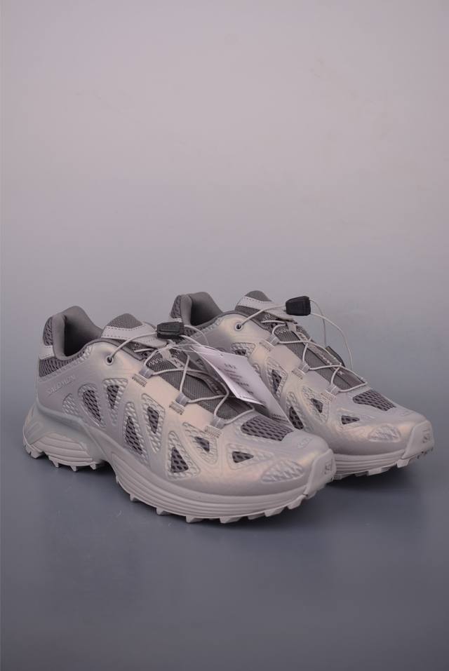 法国户外品牌-萨洛蒙 Salomon Xt-Whisper Wh101 探索者系列 纯原版本 潮流越野机能户外休闲运动跑步鞋 采用透气网布与防护皮革组合鞋面材质