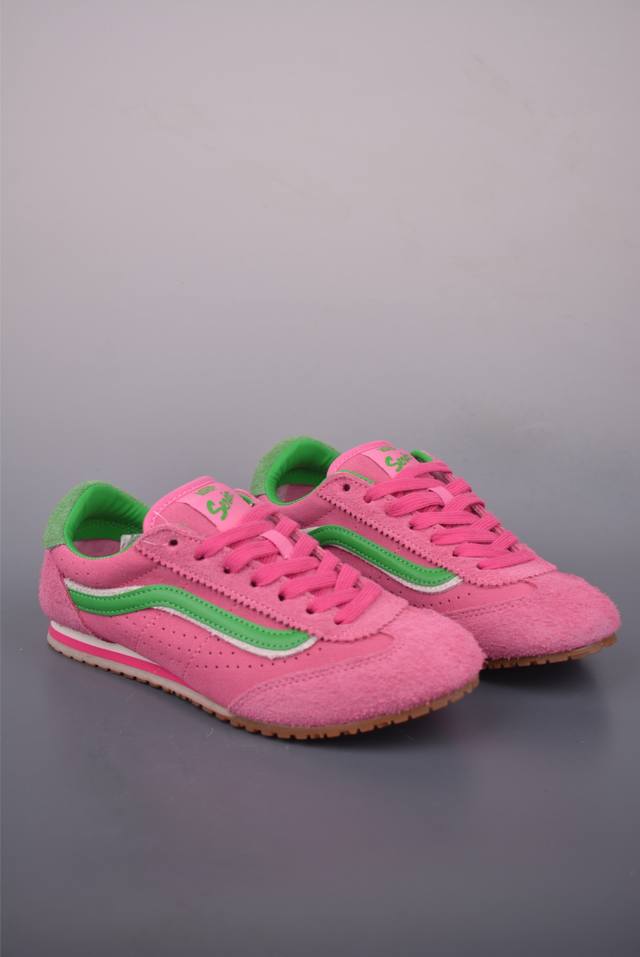 Vans Super Lowpro 火龙果 官方新款 复古薄底德训鞋系列 货号：Vn000E89Gh7 尺码：35 36 36.5 37 38 38.5 39