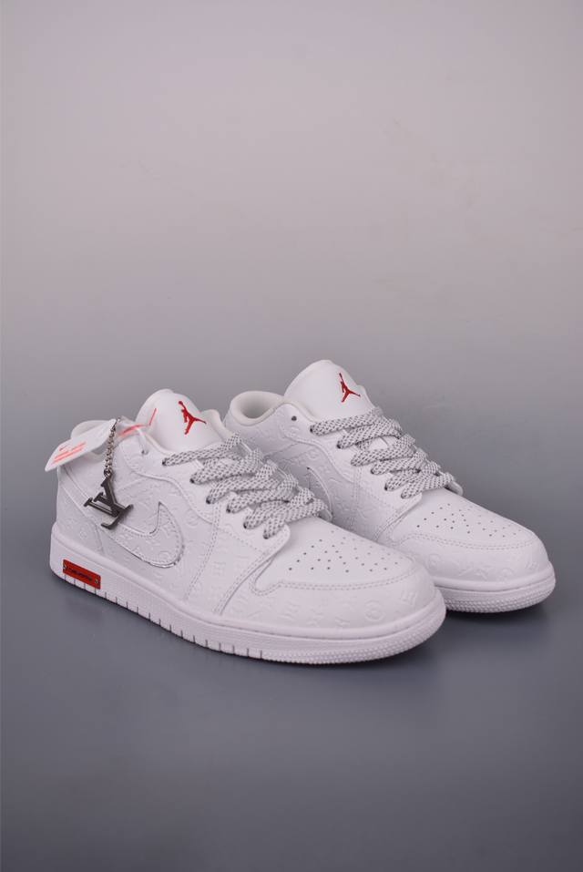 Nike Jordan Air Jordan 1 Lv联名 纯原大厂出品 极力推荐 定制鞋盒 大厂纯原品质出货 超高清洁度 皮料切割干净无任何毛边 细节完美 官