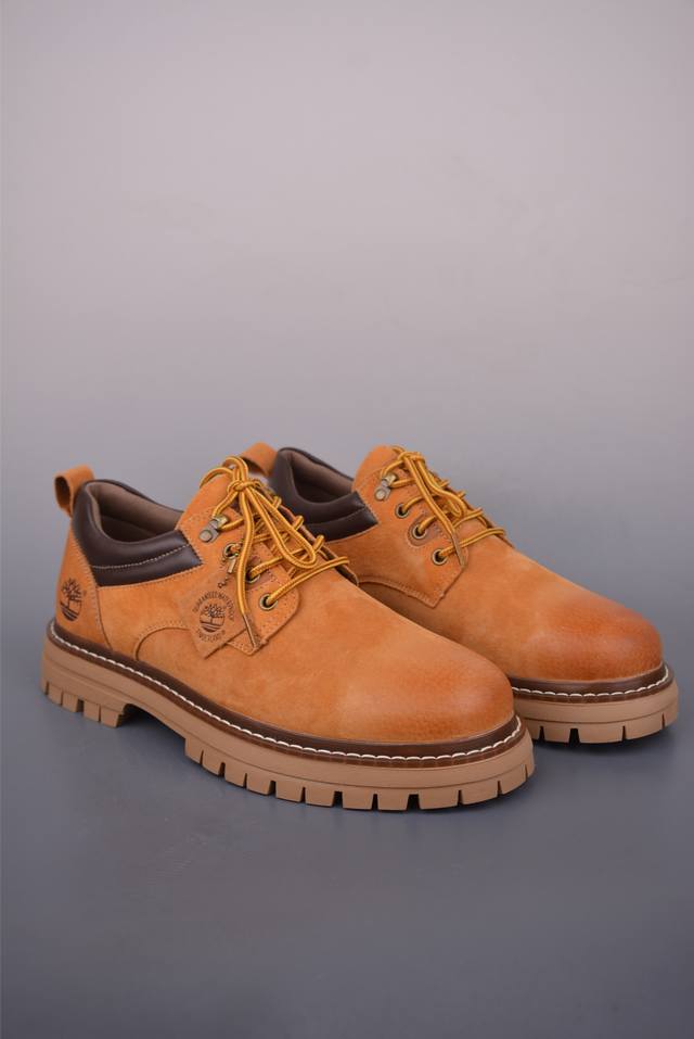 本地 核心主推好价 Timberland 天伯伦 添柏岚经典款 户外低帮工装休闲鞋 经典再造 全新升级 广东大厂品质 原盒原包装 面料采用意大利顶级磨砂牛皮 搭