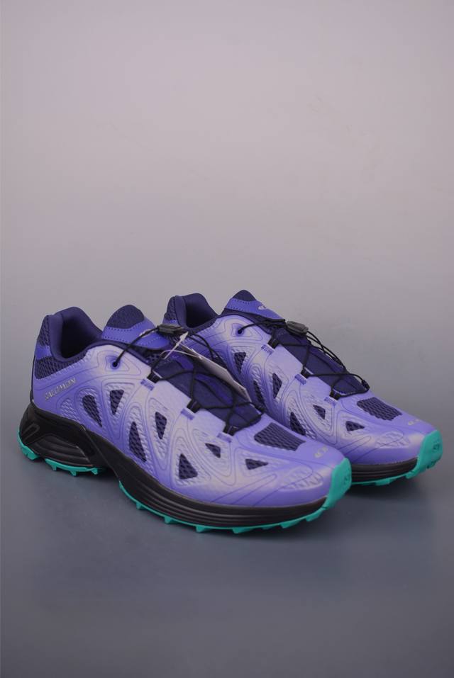 法国户外品牌-萨洛蒙 Salomon Xt-Whisper Wh101 探索者系列 纯原版本 潮流越野机能户外休闲运动跑步鞋 采用透气网布与防护皮革组合鞋面材质