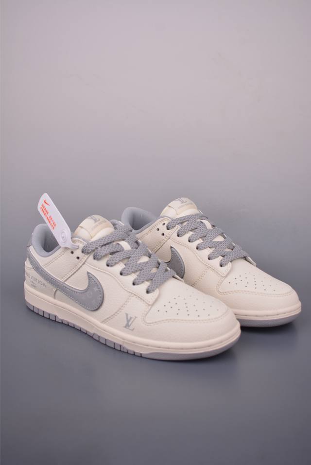 Nike Sb Dunk Low Lv联名 纯原大厂出品 极力推荐 原装头层材料 独家版型蒸餾加工 帶來的是更好的视觉和脚感体验 大厂纯原品质出货 清洁度 电绣